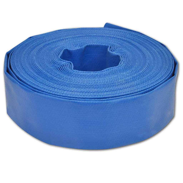 Vidaxl Flat Hose 25 M 1.5 Inch Pvc Hoses