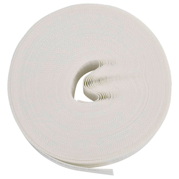 Vidaxl Flat Hose 25M 1.5" Pe White Hoses