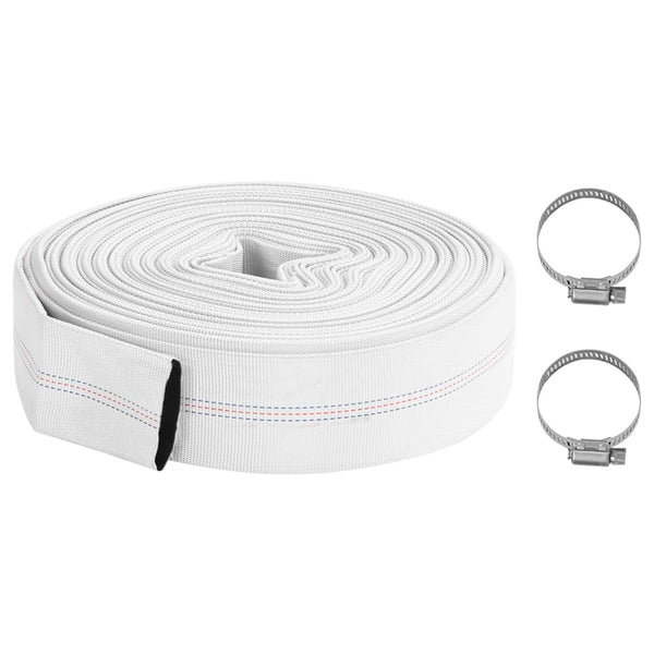 Vidaxl Fire Hose 30 M 2" Pvc White Hoses