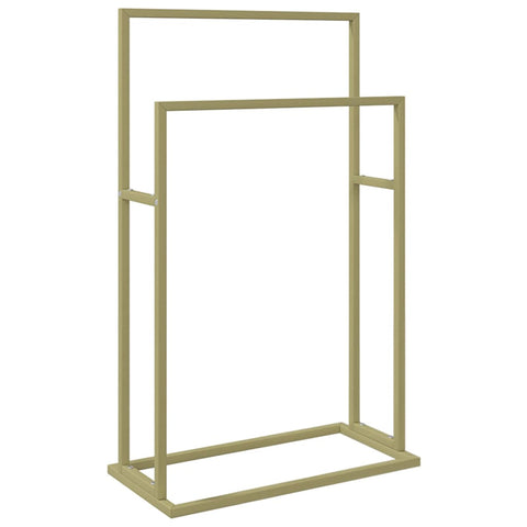 Freestanding Towel Rack Gold 48X24x78.5 Cm Iron Towel Racks
