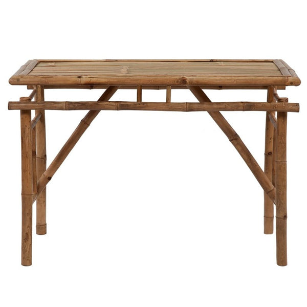 Folding Garden Table 115X50x75 Cm Bamboo