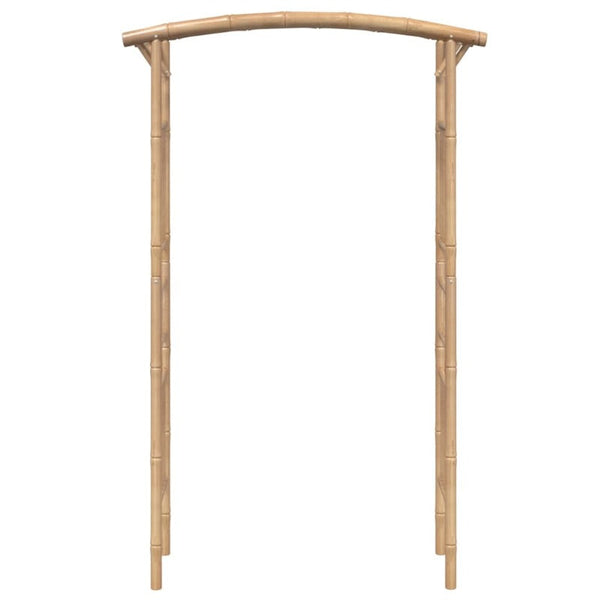 Vidaxl Rose Arch Bamboo 118X40x187 Cm Garden Arches