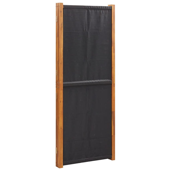 3 Panel Room Divider Black 210X180 Cm Screens & Room Dividers