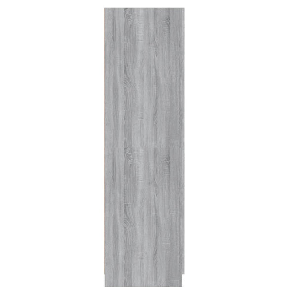 Wardrobe Grey Sonoma 80X52x180 Cm Engineered Wood Wardrobes