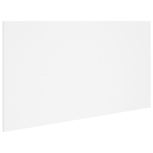 Bed Headboard White 160X1.5X80 Cm Engineered Wood Headboards & Footboards