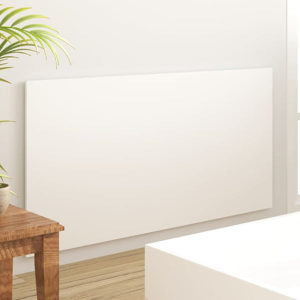 Bed Headboard White 160X1.5X80 Cm Engineered Wood Headboards & Footboards