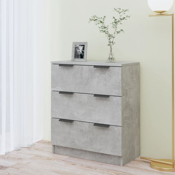 Sideboard Concrete Grey 60X30x70 Cm Engineered Wood Sideboards & Buffets