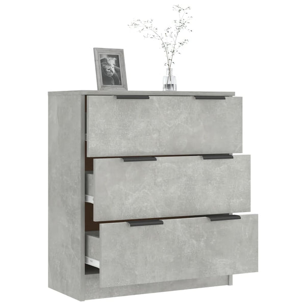 Sideboard Concrete Grey 60X30x70 Cm Engineered Wood Sideboards & Buffets