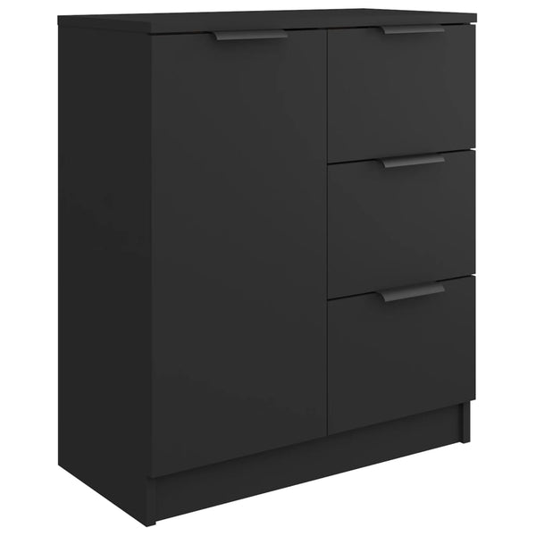Vidaxl Sideboard Black 60X30x70 Cm Engineered Wood Sideboards & Buffets