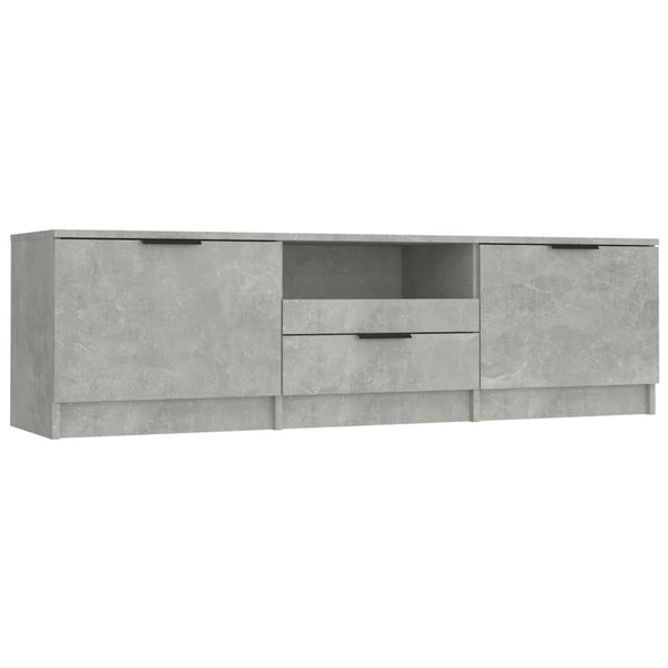 Tv Cabinet Concrete Grey 140X35x40 Cm Engineered Wood Tv Stands & Entertainment Units