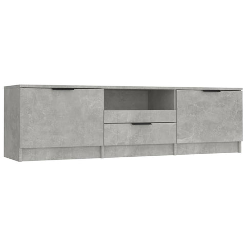Tv Cabinet Concrete Grey 140X35x40 Cm Engineered Wood Tv Stands & Entertainment Units