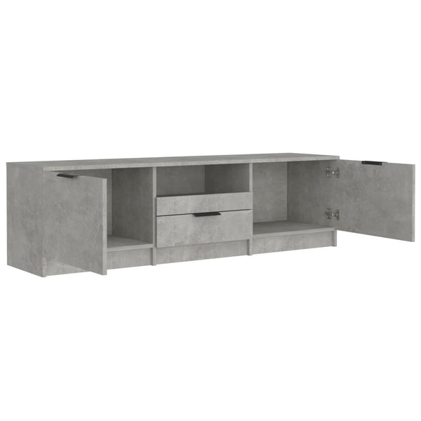 Tv Cabinet Concrete Grey 140X35x40 Cm Engineered Wood Tv Stands & Entertainment Units