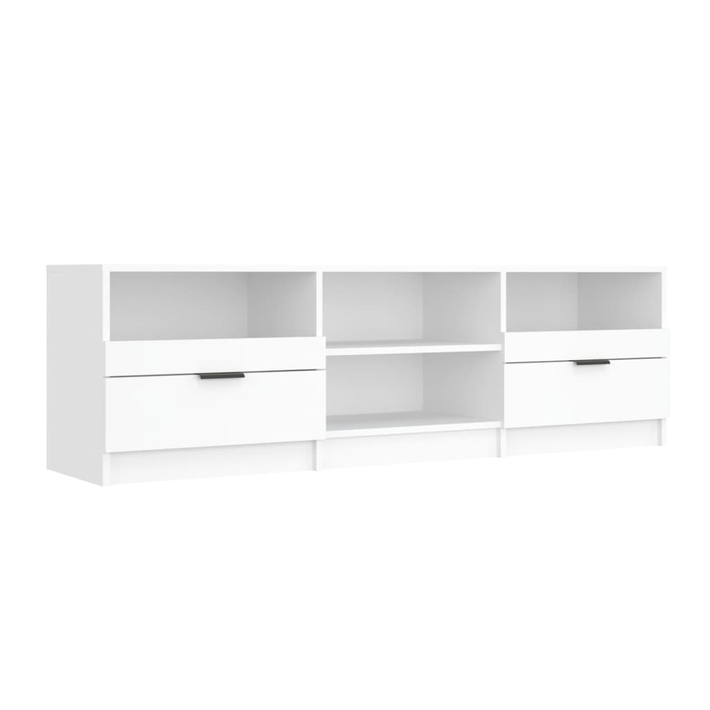TV Stands & Entertainment Units Tv Cabinet White 150X33.5X45 Cm Engineered Wood