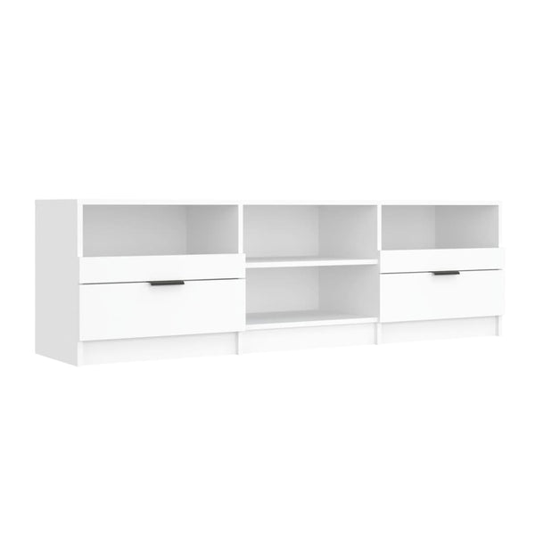 TV Stands & Entertainment Units Tv Cabinet White 150X33.5X45 Cm Engineered Wood