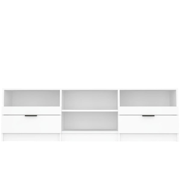 TV Stands & Entertainment Units Tv Cabinet White 150X33.5X45 Cm Engineered Wood