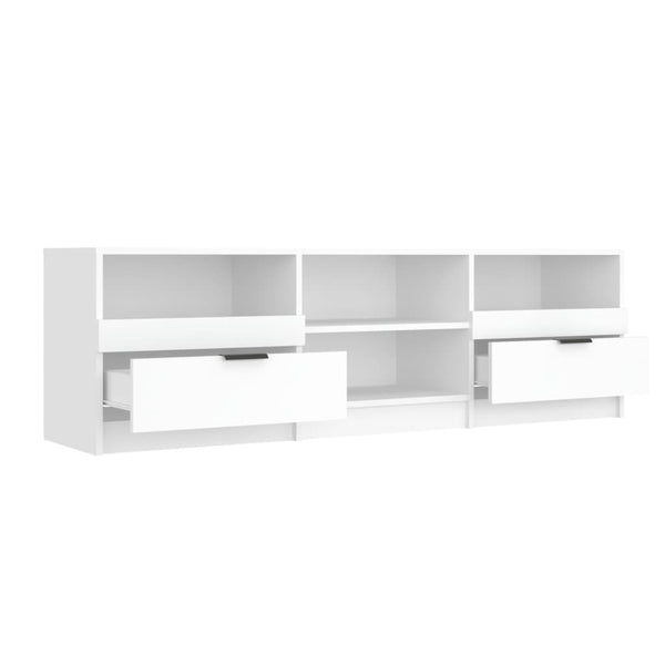 TV Stands & Entertainment Units Tv Cabinet White 150X33.5X45 Cm Engineered Wood