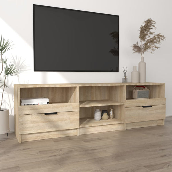 Tv Cabinet Sonoma Oak 150X33.5X45 Cm Engineered Wood Tv Stands & Mounts