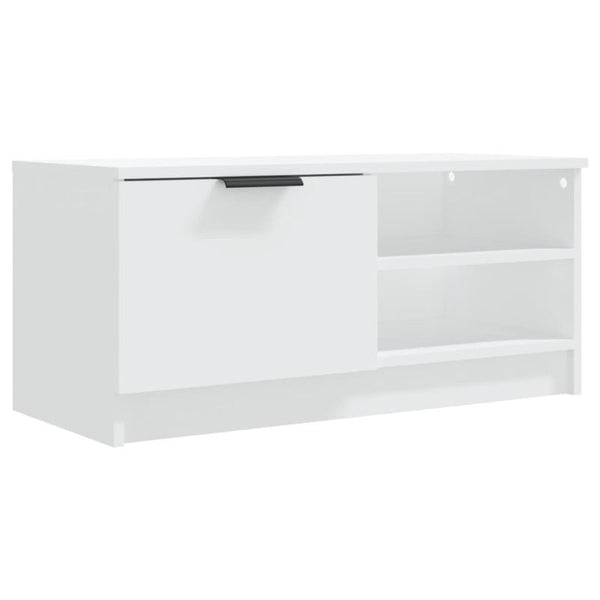 Tv Cabinets 2 Pcs White 80X35x36.5 Cm Engineered Wood