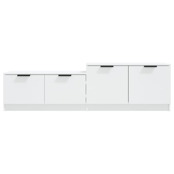 Tv Cabinet White 158.5X36x45 Cm Engineered Wood Tv Stands & Mounts