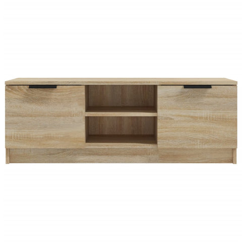 TV Stands & Entertainment Units Tv Cabinet Sonoma Oak 102X35x36.5 Cm Engineered Wood