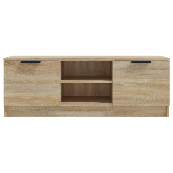 Tv Cabinet Sonoma Oak 102X35x36.5 Cm Engineered Wood Tv Stands & Entertainment Units