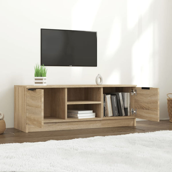 TV Stands & Entertainment Units Tv Cabinet Sonoma Oak 102X35x36.5 Cm Engineered Wood