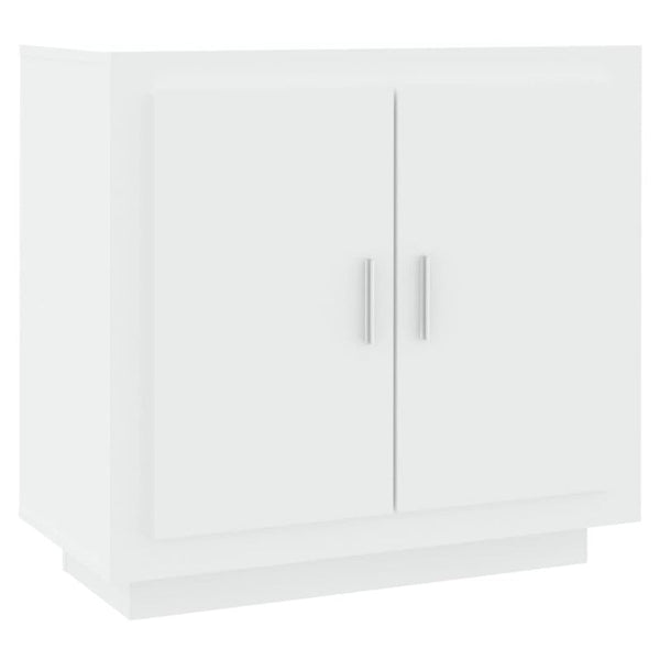 Sideboard White 80X40x75 Cm Engineered Wood Sideboards & Buffets