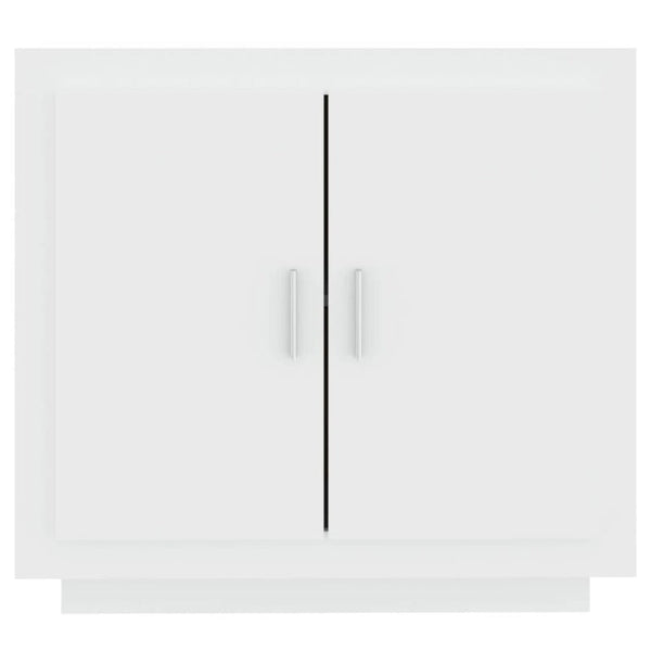 Sideboard White 80X40x75 Cm Engineered Wood Sideboards & Buffets