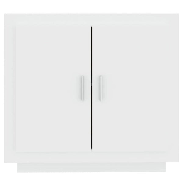 Sideboard White 80X40x75 Cm Engineered Wood