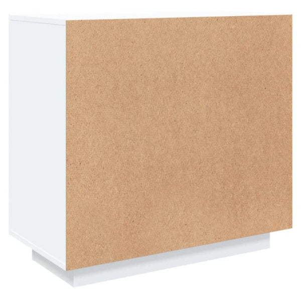 Sideboard White 80X40x75 Cm Engineered Wood Sideboards & Buffets