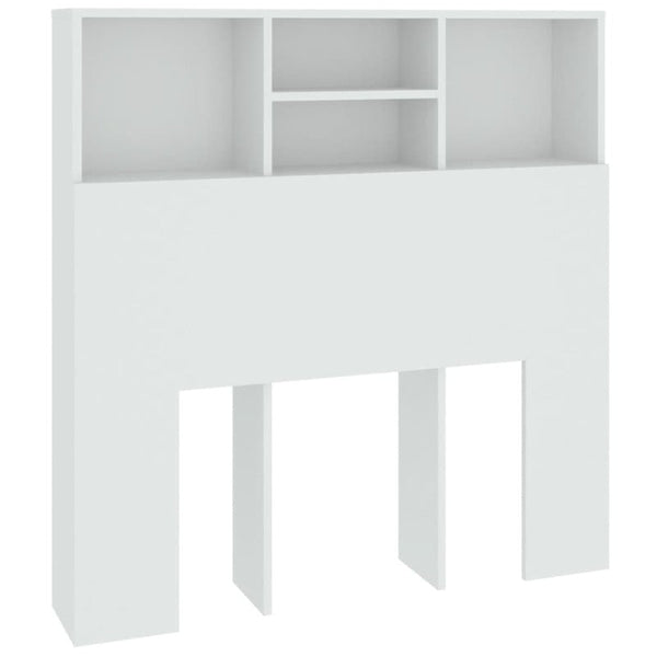 Headboard Cabinet White 100 Cm Headboards & Footboards