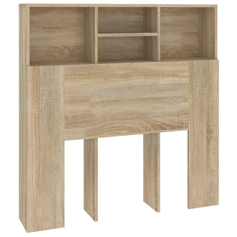 Headboard Cabinet Sonoma Oak 100X19x103.5 Cm Headboards & Footboards