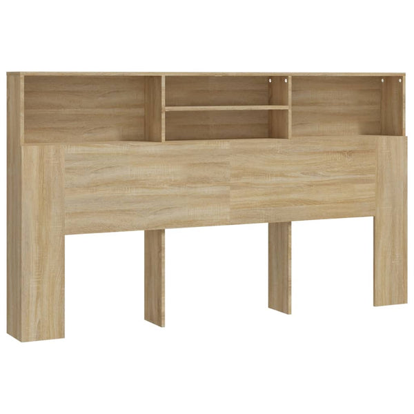 Headboard Cabinet Sonoma Oak 180X19x103.5 Cm Headboards & Footboards
