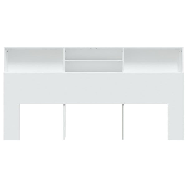 Headboard Cabinet White 200X19x103.5 Cm Headboards & Footboards