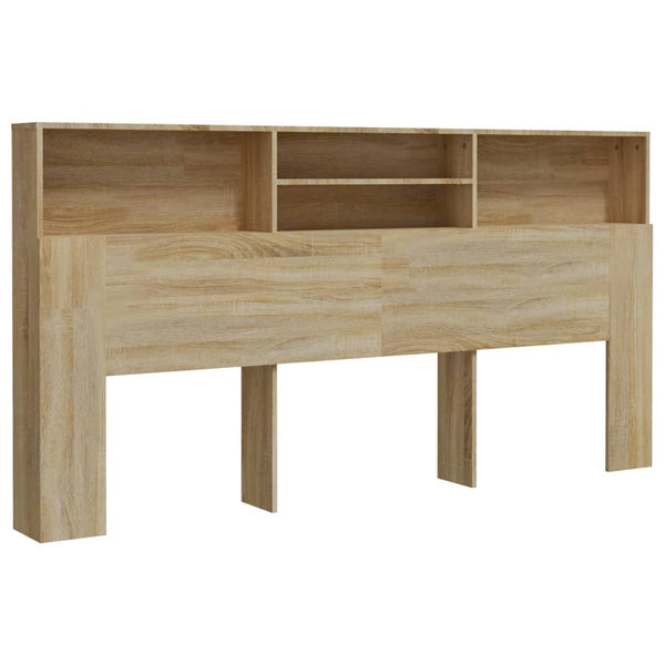 Headboard Cabinet Sonoma Oak 200 Cm Headboards & Footboards