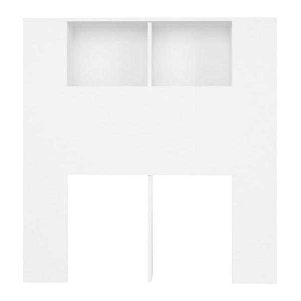Headboard Cabinet White 100X18.5X104.5 Cm Headboards & Footboards