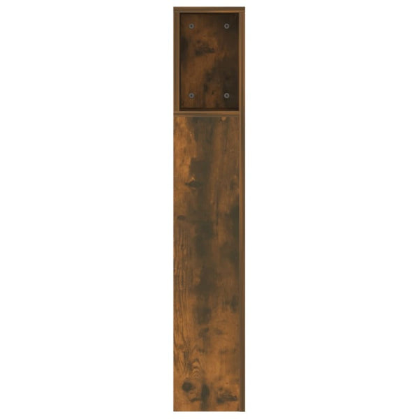 Vidaxl Headboard Cabinet Smoked Oak 160X18.5X104.5 Cm Headboards & Footboards