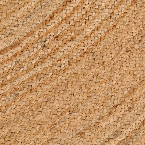 Area Rug Braided Jute 180 Cm Round Rugs
