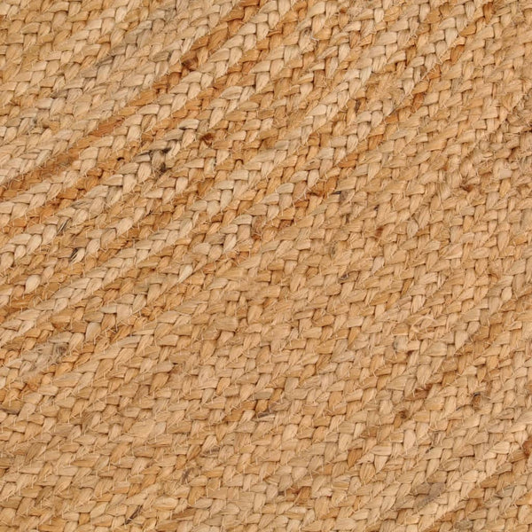 Area Rug Braided Jute 210 Cm Round Rugs