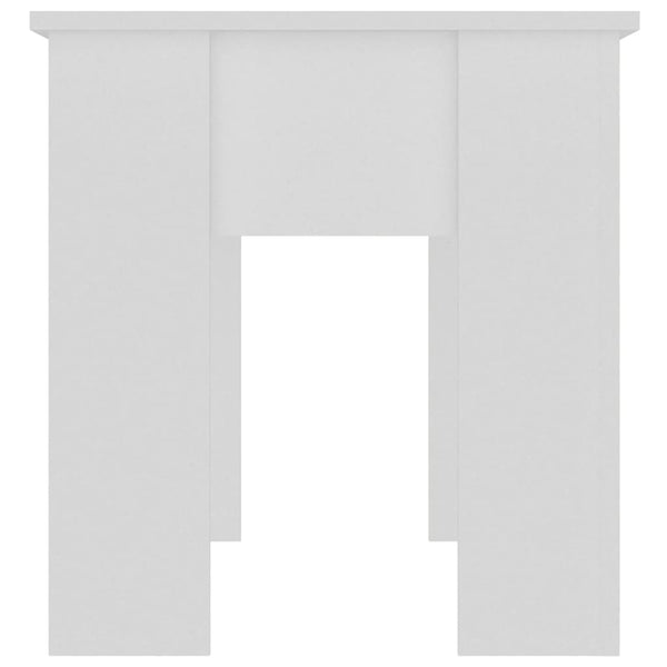 Coffee Table White 101X49x52 Cm Engineered Wood Coffee Tables