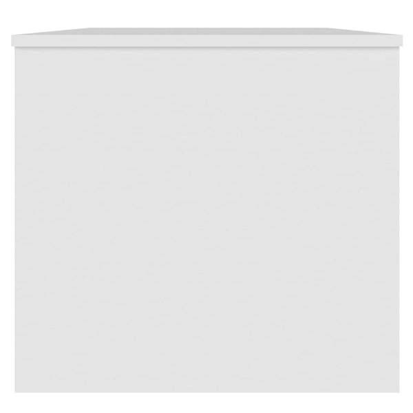 Coffee Table White 102X50.5X46.5 Cm Engineered Wood Coffee Tables