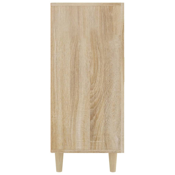Sideboard Sonoma Oak 90X34x80 Cm Engineered Wood Sideboards & Buffets