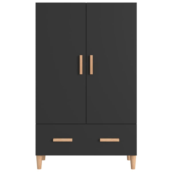 Highboard Black 70X31x115 Cm Engineered Wood Sideboards & Buffets