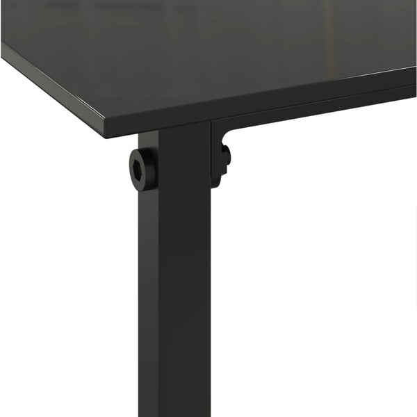 3 Piece Outdoor Sofa Set With Cushions Black Poly Rattan Patio Furniture Sets