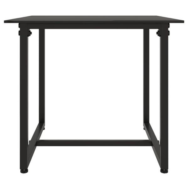 3 Piece Outdoor Lounge Set With Cushions Poly Rattan Black Patio Furniture Sets