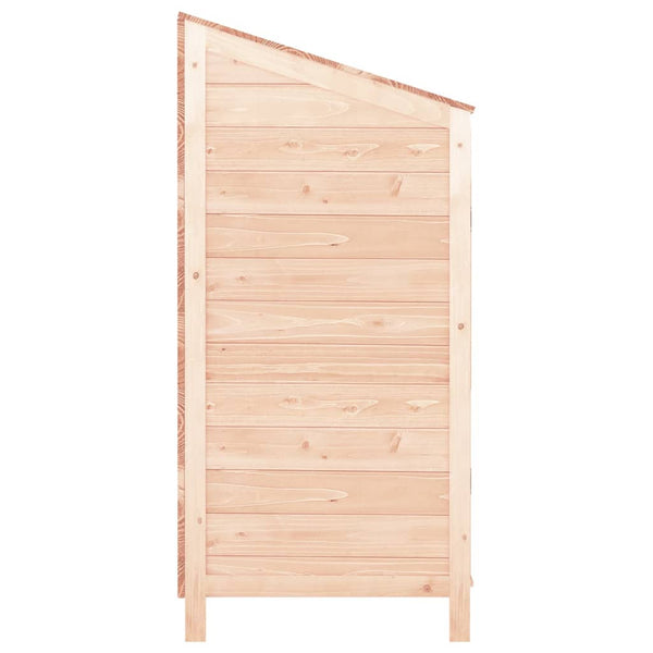 Garden Shed 102X52x112 Cm Solid Wood Fir Sheds Summerhouses Carports