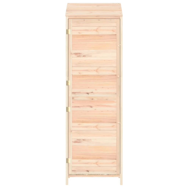 Vidaxl Garden Shed 55X52x174.5 Cm Solid Wood Fir Sheds Summerhouses Carports