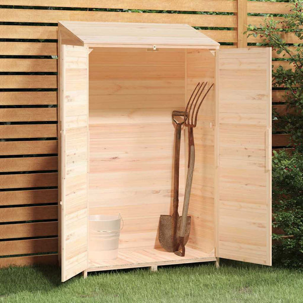 Vidaxl Garden Shed 102X52x174.5Cm Solid Wood Fir Sheds Summerhouses Carports