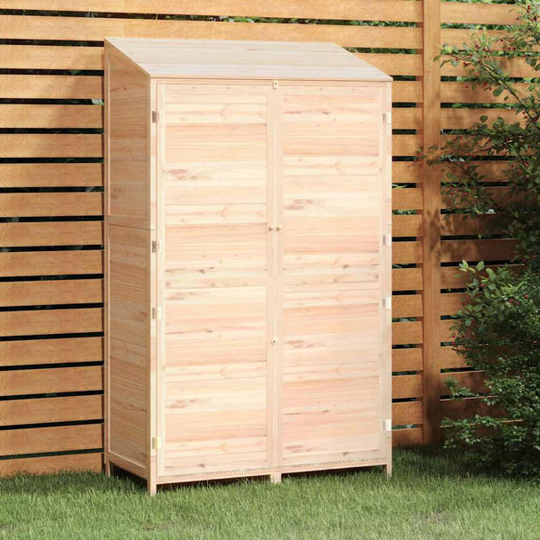 Vidaxl Garden Shed 102X52x174.5Cm Solid Wood Fir Sheds Summerhouses Carports