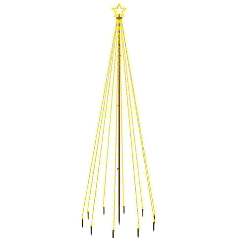 Christmas Tree With Spike Warm White 310 Leds 300 Cm Seasonal Decorations